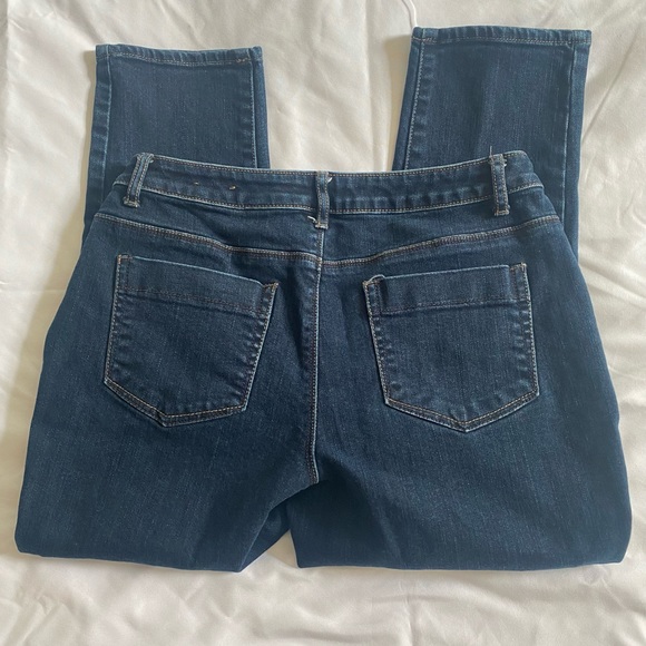 🌸 3 for $12 Coldwater Creek Women’s Petite Cropped Jeans Size 4 - Picture 2 of 4